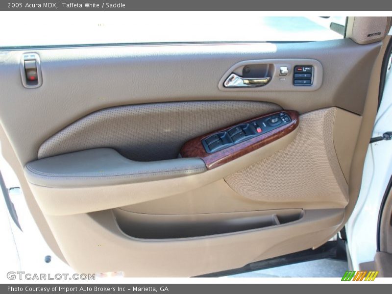 Taffeta White / Saddle 2005 Acura MDX