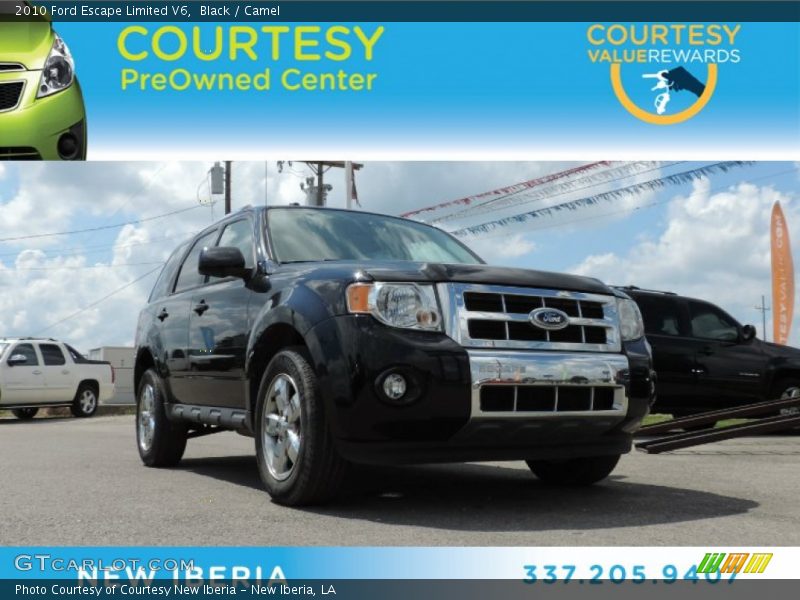 Black / Camel 2010 Ford Escape Limited V6