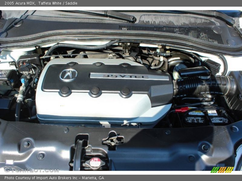 Taffeta White / Saddle 2005 Acura MDX