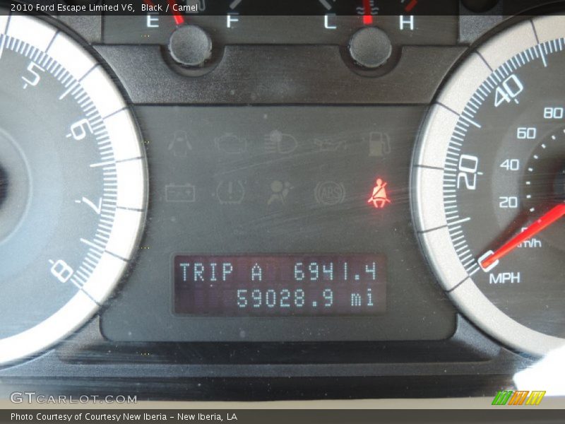 Black / Camel 2010 Ford Escape Limited V6