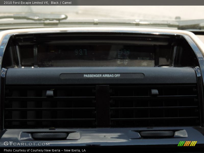Black / Camel 2010 Ford Escape Limited V6