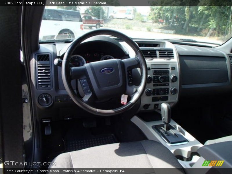 Black Pearl Slate Metallic / Charcoal 2009 Ford Escape XLT