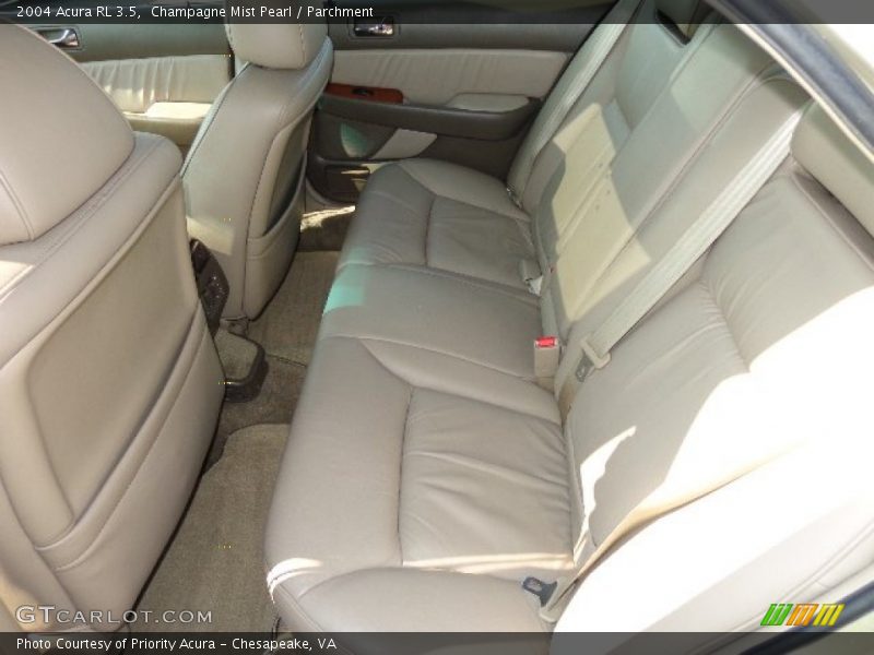 Champagne Mist Pearl / Parchment 2004 Acura RL 3.5