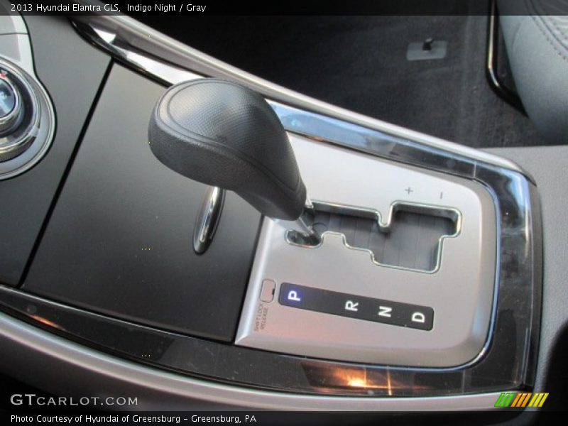 Indigo Night / Gray 2013 Hyundai Elantra GLS
