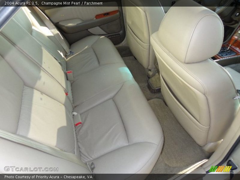 Champagne Mist Pearl / Parchment 2004 Acura RL 3.5