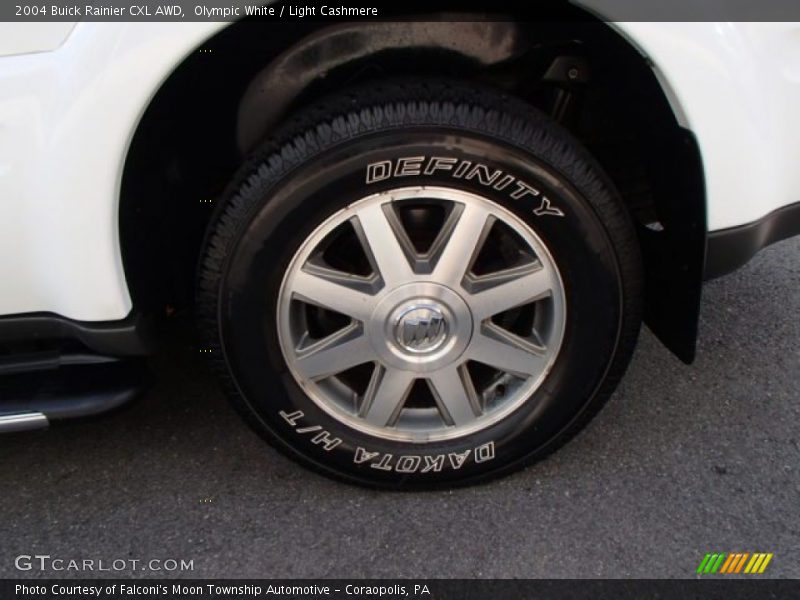 Olympic White / Light Cashmere 2004 Buick Rainier CXL AWD