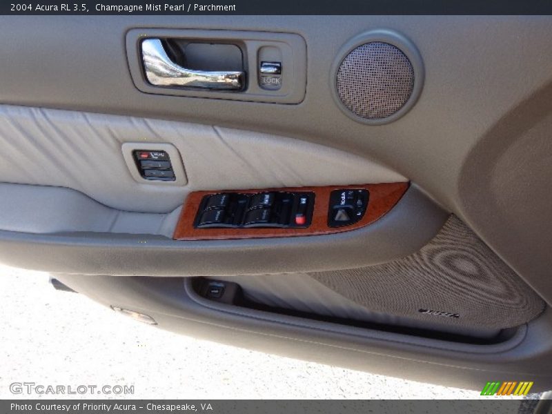 Champagne Mist Pearl / Parchment 2004 Acura RL 3.5