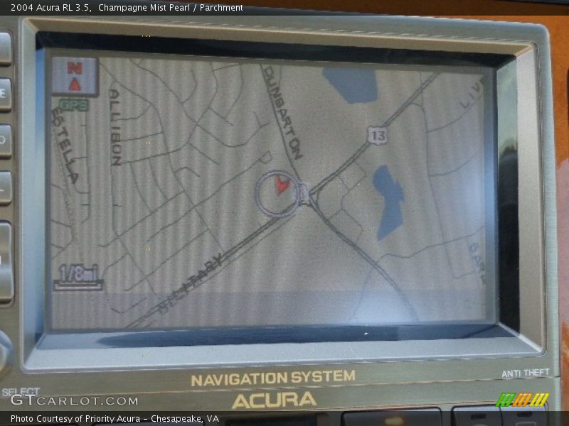 Champagne Mist Pearl / Parchment 2004 Acura RL 3.5