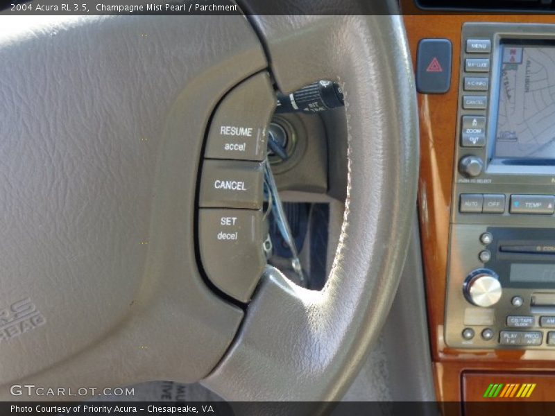Champagne Mist Pearl / Parchment 2004 Acura RL 3.5