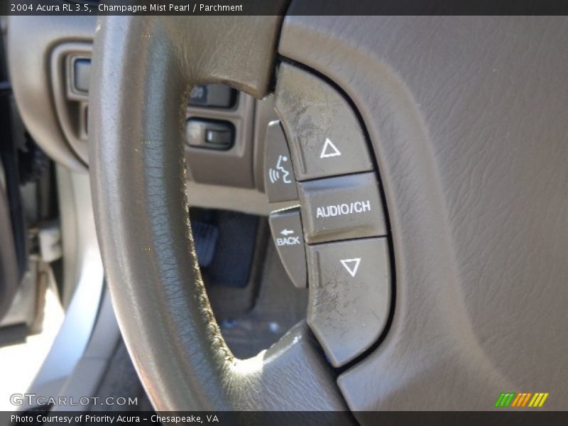 Champagne Mist Pearl / Parchment 2004 Acura RL 3.5