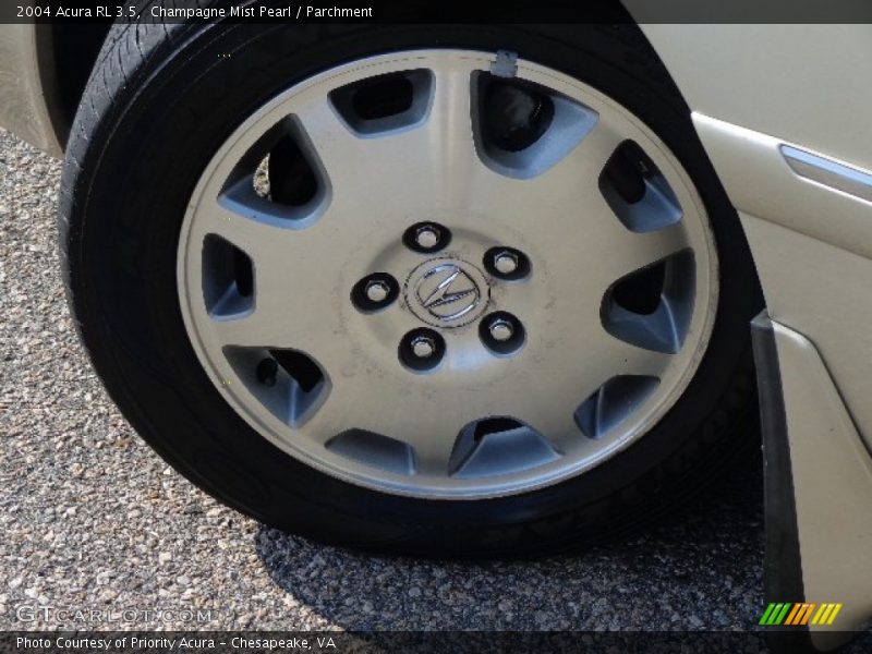 Champagne Mist Pearl / Parchment 2004 Acura RL 3.5