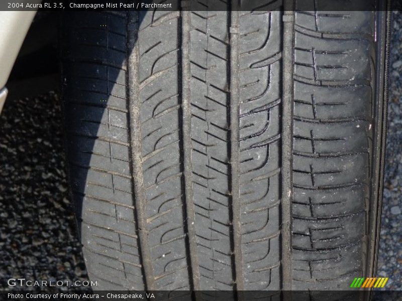 Champagne Mist Pearl / Parchment 2004 Acura RL 3.5
