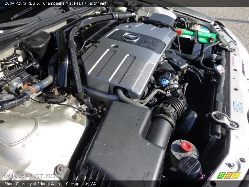 Champagne Mist Pearl / Parchment 2004 Acura RL 3.5