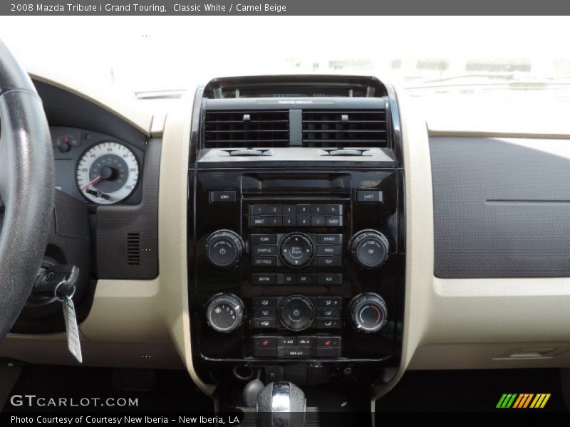 Classic White / Camel Beige 2008 Mazda Tribute i Grand Touring