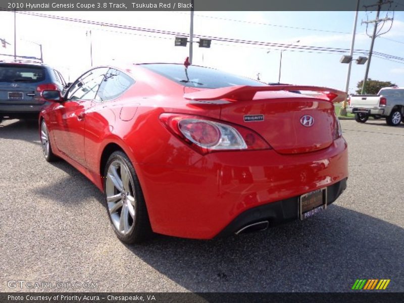 Tsukuba Red / Black 2010 Hyundai Genesis Coupe 3.8 Track