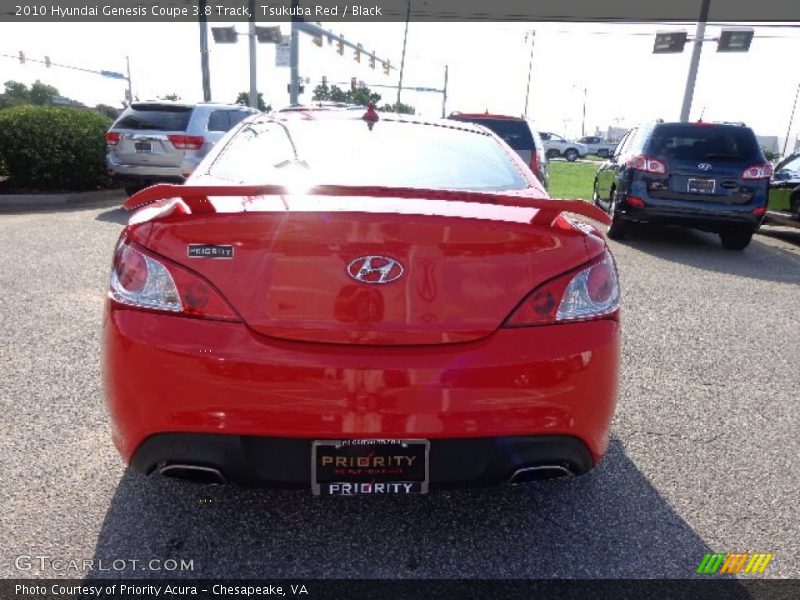 Tsukuba Red / Black 2010 Hyundai Genesis Coupe 3.8 Track