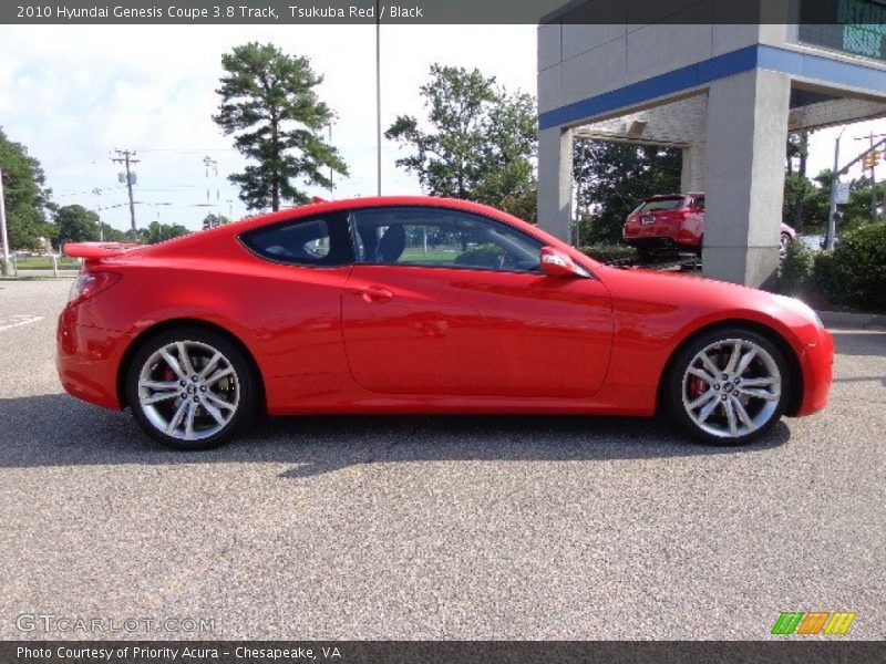 Tsukuba Red / Black 2010 Hyundai Genesis Coupe 3.8 Track