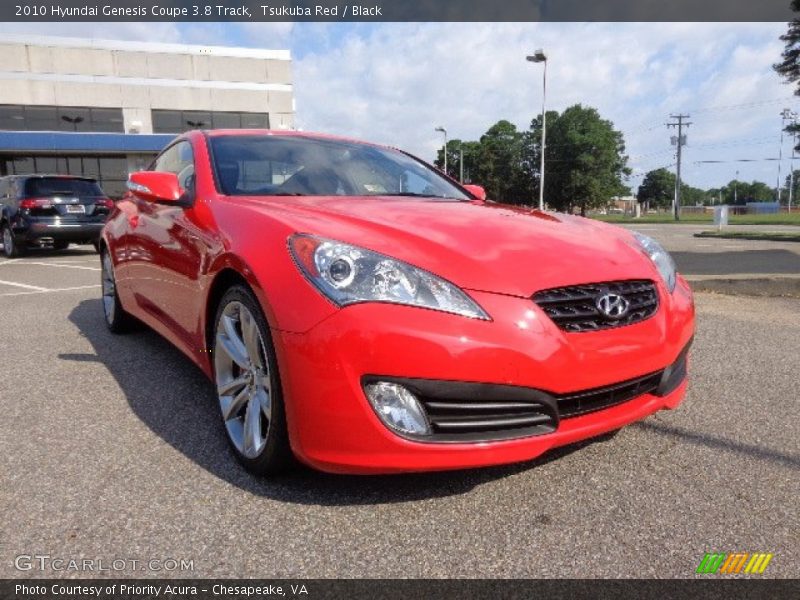 Tsukuba Red / Black 2010 Hyundai Genesis Coupe 3.8 Track