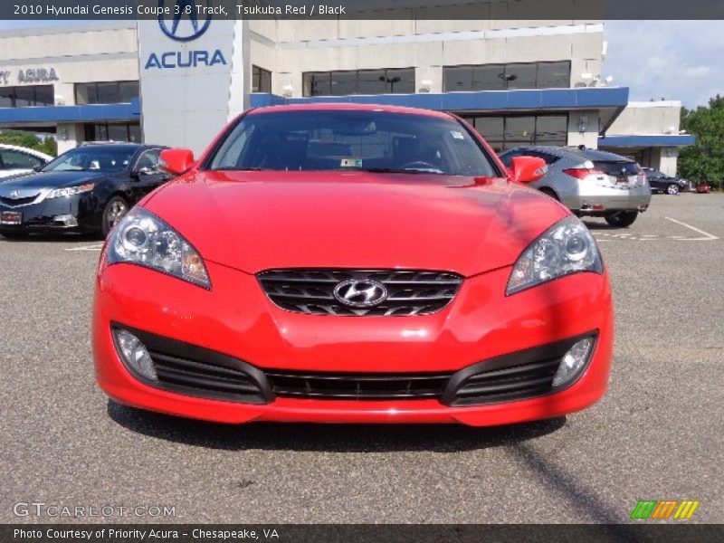 Tsukuba Red / Black 2010 Hyundai Genesis Coupe 3.8 Track