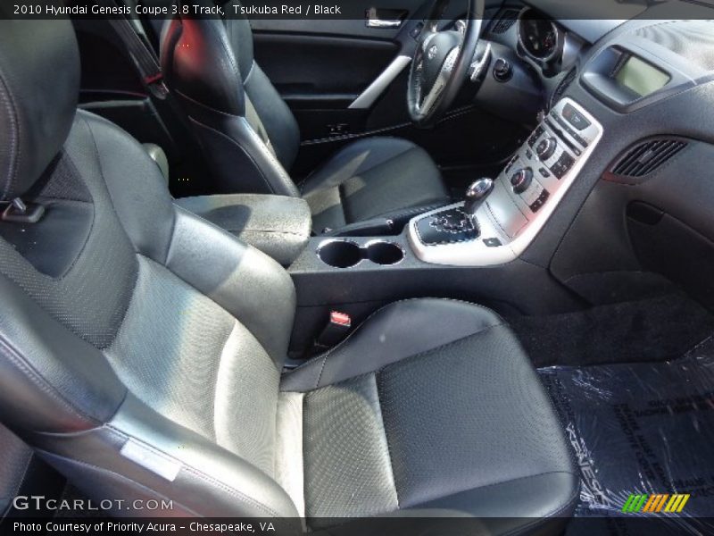 Tsukuba Red / Black 2010 Hyundai Genesis Coupe 3.8 Track