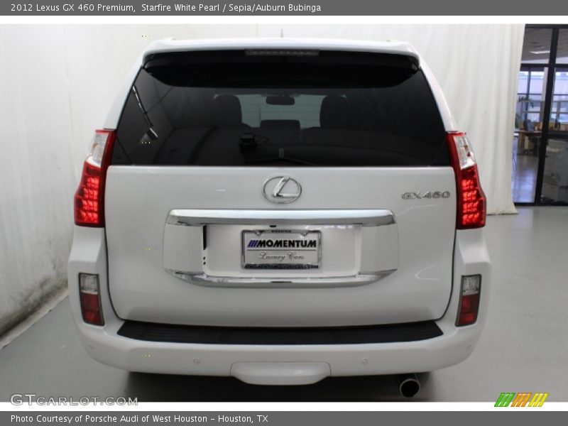 Starfire White Pearl / Sepia/Auburn Bubinga 2012 Lexus GX 460 Premium