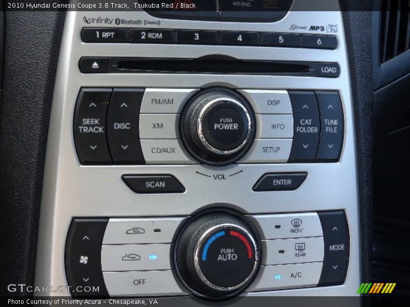 Tsukuba Red / Black 2010 Hyundai Genesis Coupe 3.8 Track