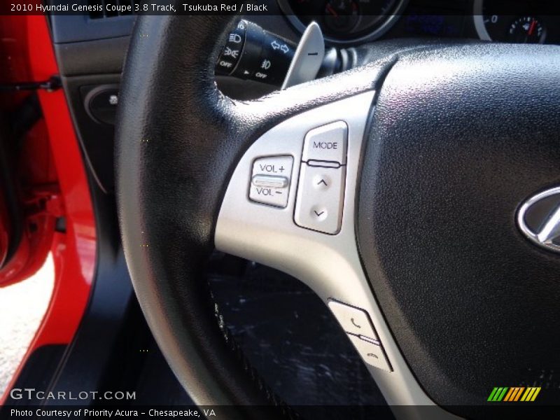 Tsukuba Red / Black 2010 Hyundai Genesis Coupe 3.8 Track