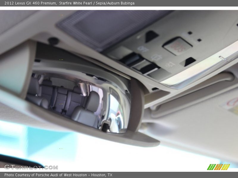Starfire White Pearl / Sepia/Auburn Bubinga 2012 Lexus GX 460 Premium
