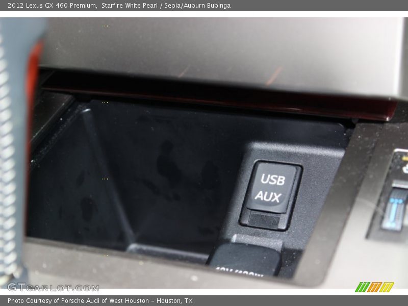 Starfire White Pearl / Sepia/Auburn Bubinga 2012 Lexus GX 460 Premium