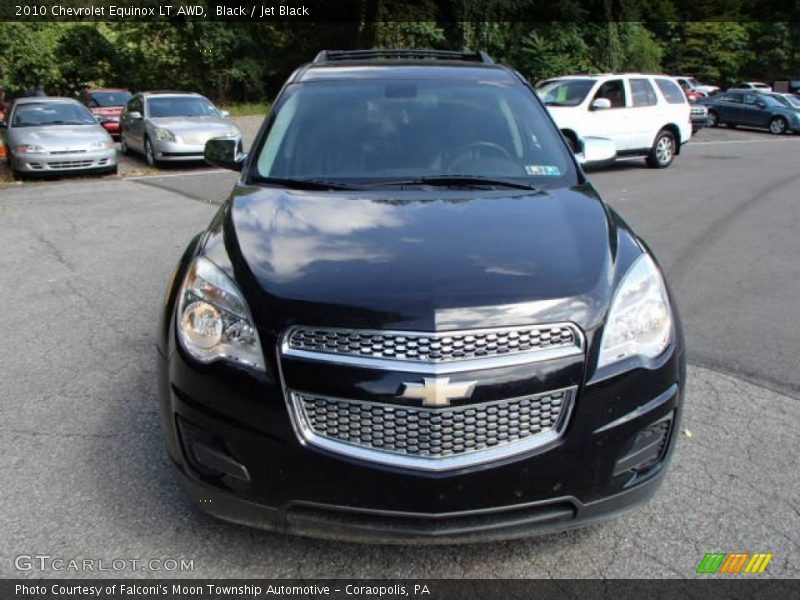 Black / Jet Black 2010 Chevrolet Equinox LT AWD