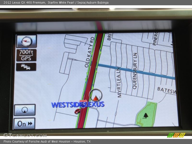 Navigation of 2012 GX 460 Premium