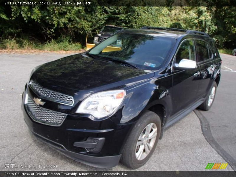 Black / Jet Black 2010 Chevrolet Equinox LT AWD