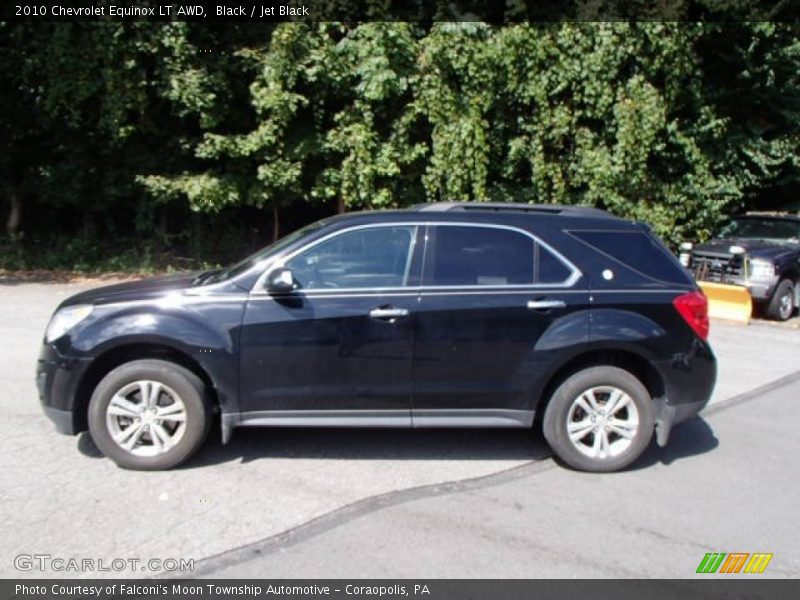 Black / Jet Black 2010 Chevrolet Equinox LT AWD
