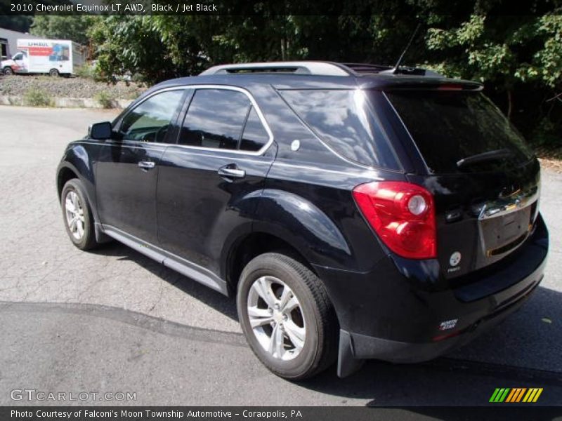 Black / Jet Black 2010 Chevrolet Equinox LT AWD
