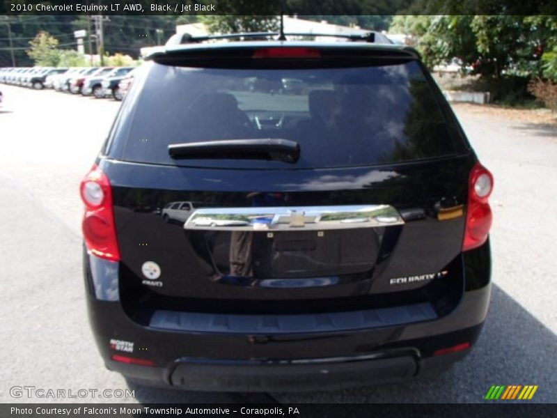 Black / Jet Black 2010 Chevrolet Equinox LT AWD