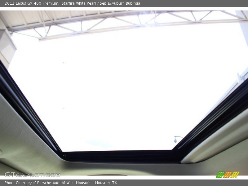 Starfire White Pearl / Sepia/Auburn Bubinga 2012 Lexus GX 460 Premium