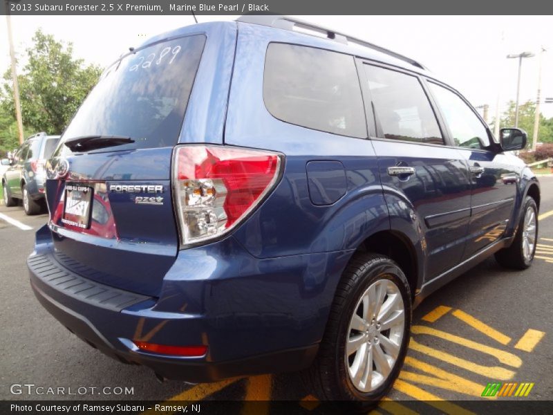 Marine Blue Pearl / Black 2013 Subaru Forester 2.5 X Premium