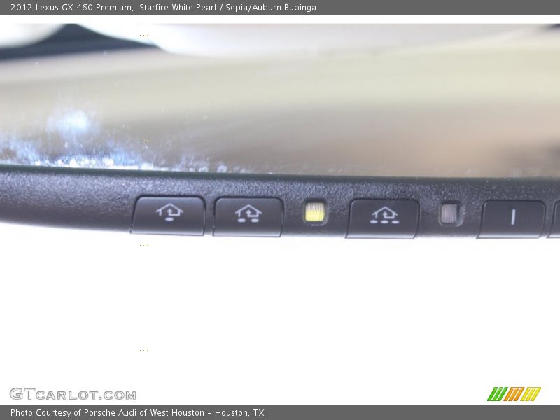 Starfire White Pearl / Sepia/Auburn Bubinga 2012 Lexus GX 460 Premium