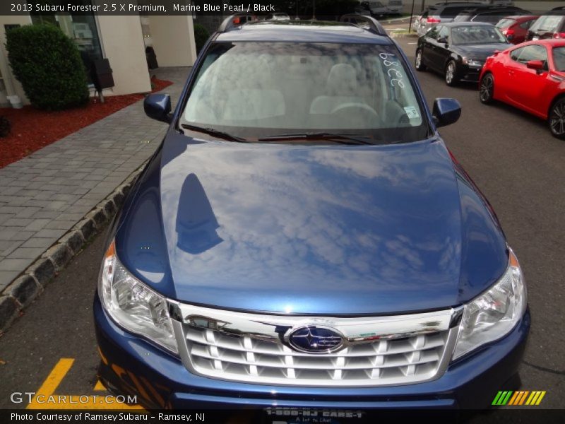 Marine Blue Pearl / Black 2013 Subaru Forester 2.5 X Premium