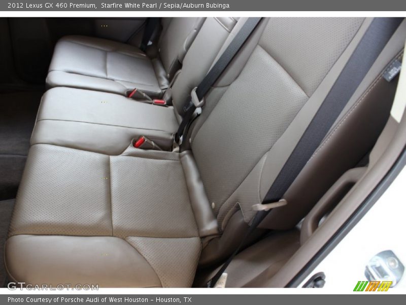 Starfire White Pearl / Sepia/Auburn Bubinga 2012 Lexus GX 460 Premium