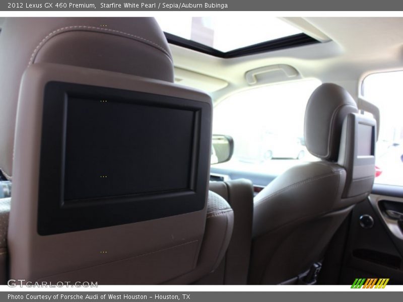 Starfire White Pearl / Sepia/Auburn Bubinga 2012 Lexus GX 460 Premium