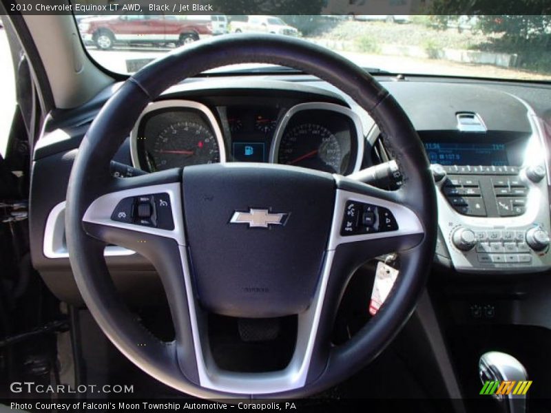 Black / Jet Black 2010 Chevrolet Equinox LT AWD