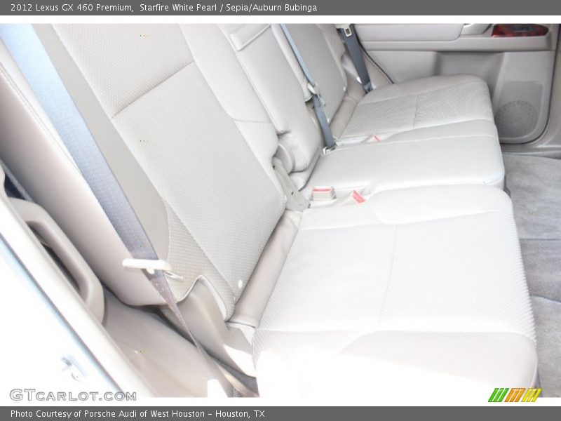 Starfire White Pearl / Sepia/Auburn Bubinga 2012 Lexus GX 460 Premium
