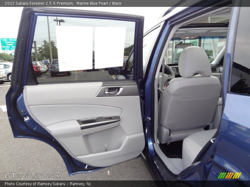 Marine Blue Pearl / Black 2013 Subaru Forester 2.5 X Premium