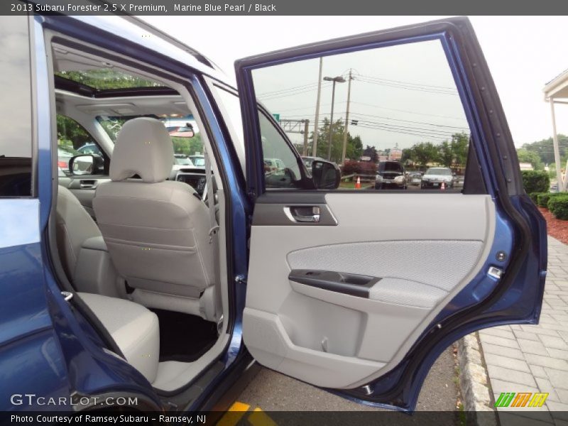 Marine Blue Pearl / Black 2013 Subaru Forester 2.5 X Premium