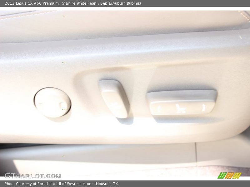 Starfire White Pearl / Sepia/Auburn Bubinga 2012 Lexus GX 460 Premium