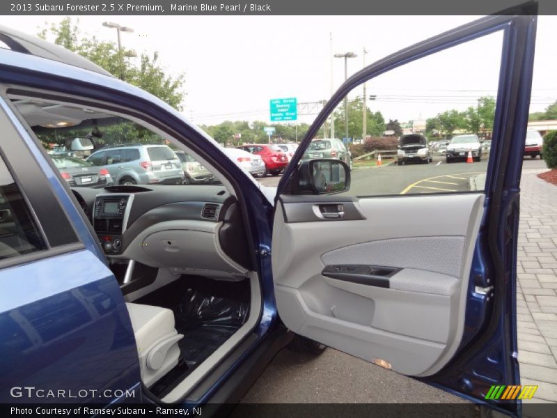 Marine Blue Pearl / Black 2013 Subaru Forester 2.5 X Premium