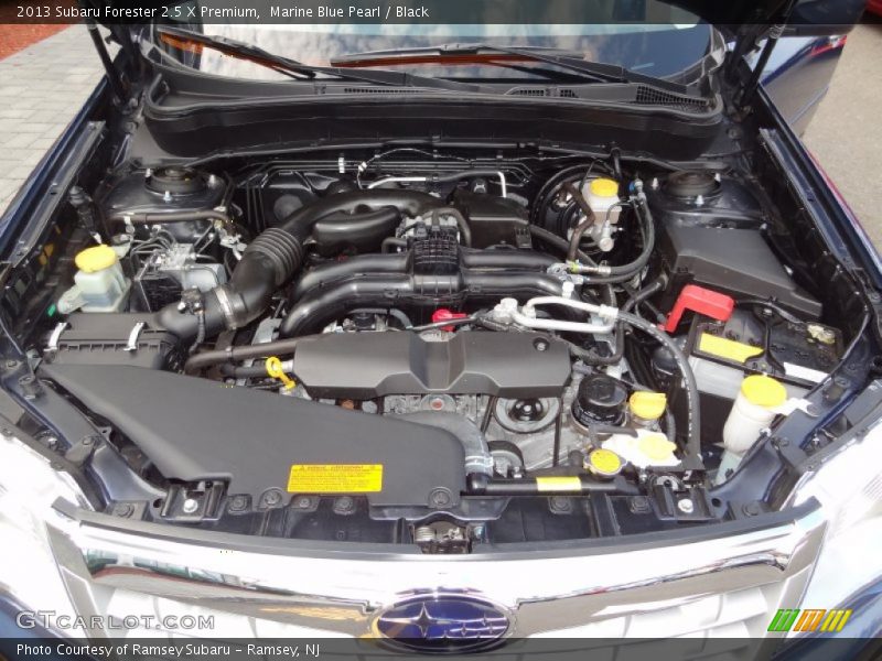 Marine Blue Pearl / Black 2013 Subaru Forester 2.5 X Premium