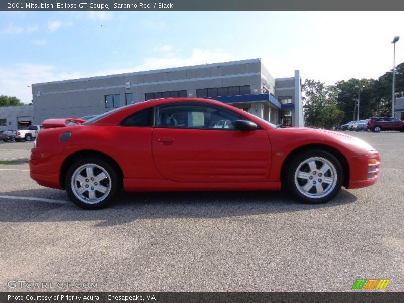 Saronno Red / Black 2001 Mitsubishi Eclipse GT Coupe