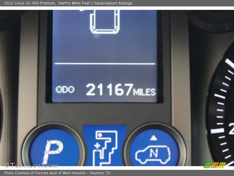 Starfire White Pearl / Sepia/Auburn Bubinga 2012 Lexus GX 460 Premium